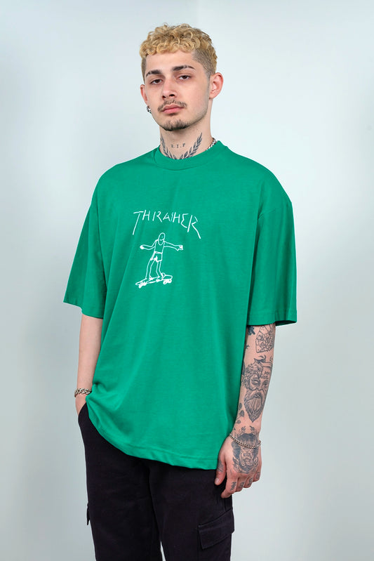 Yeşil Thrasher Oversize T-shirt